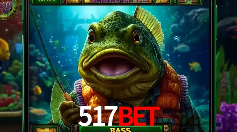 Personagem de peixe pescador do popular jogo de slot com tema de pescaria, uma das emocionantes opções de caça-níqueis para jogar e ganhar no cassino 517bet.